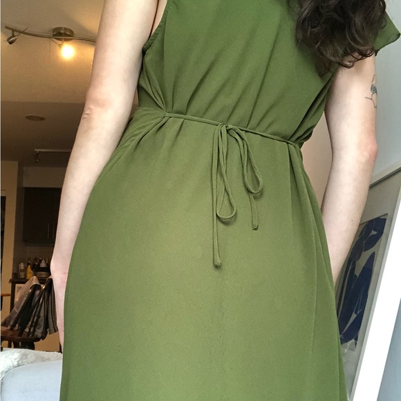 Wilfred green short sleeve midi dress - Picture 2 of 4